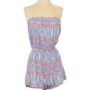 5/$25 | Timing Strapless Boho Print Romper